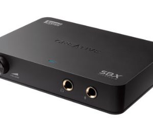 Creative Sound Blaster X-Fi HD - Tarjeta de Sonido Externa (USB, X-Fi, 114 dB, estéreo), Color Negro