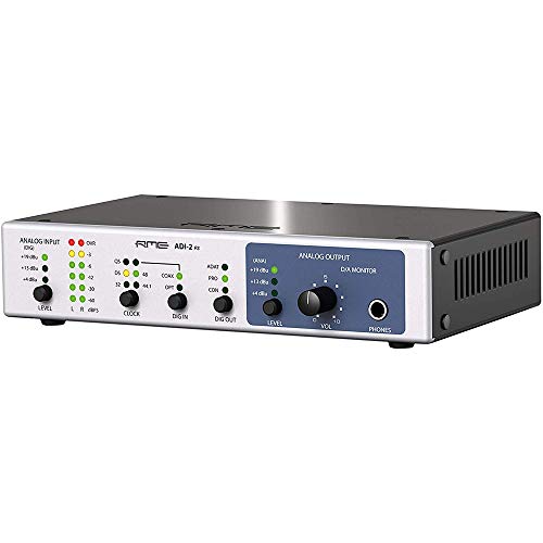 El ADI-2 FS es un transmisor de alta definición AD/DA muy compacto y flexible de 2 canales.